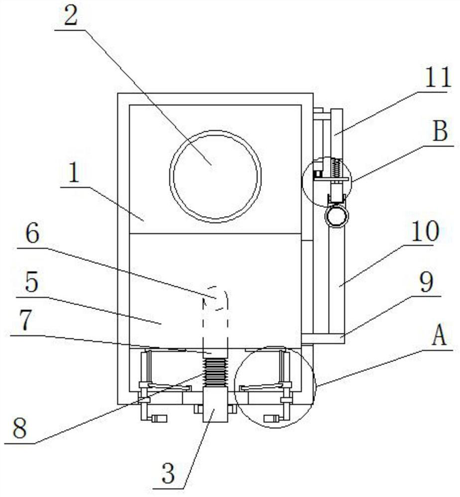 Chemical product production device capable of realizing sampling in time