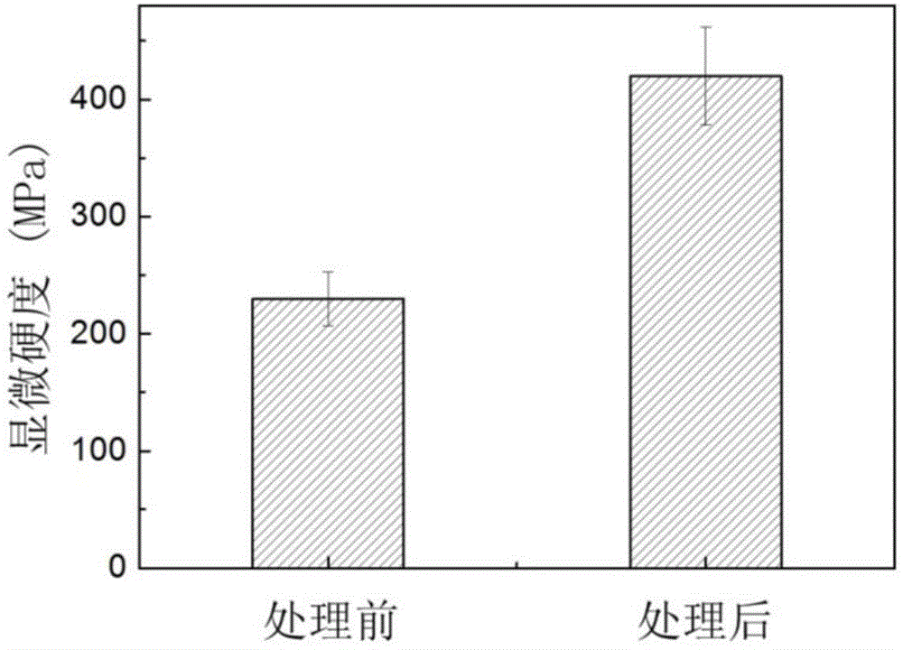 Surface modification method of NiTi alloy martensitic root canal file