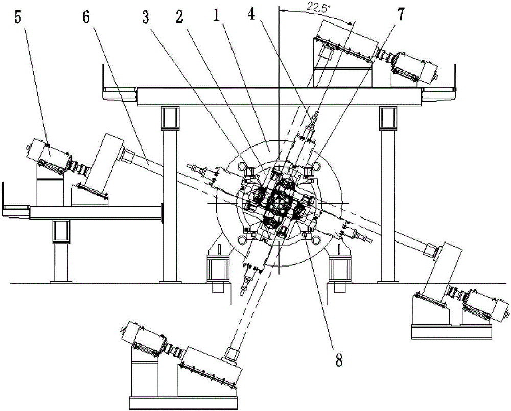 Four-roll continuous pipe mill