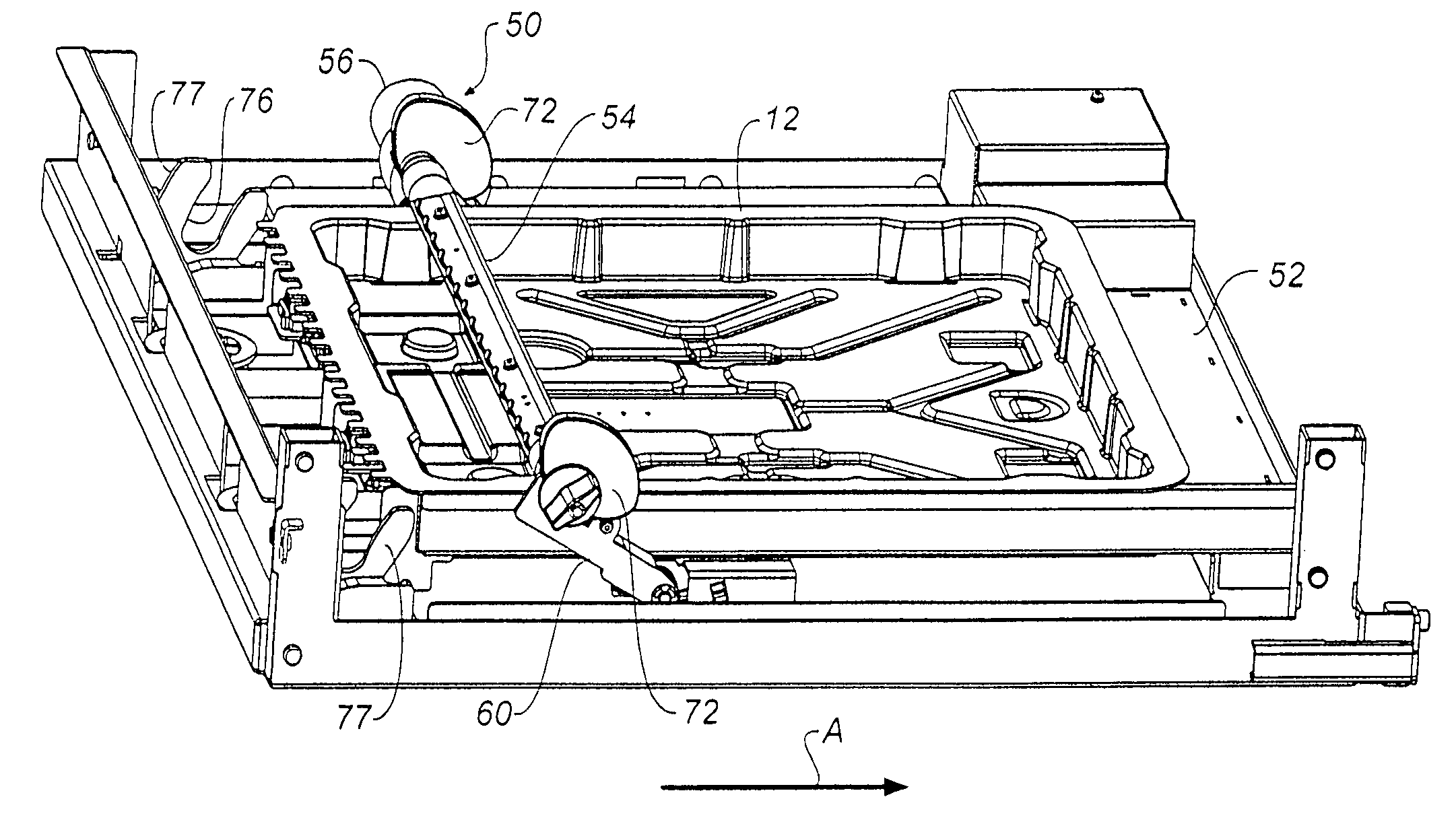 System for opening and closing a resealable cartridge