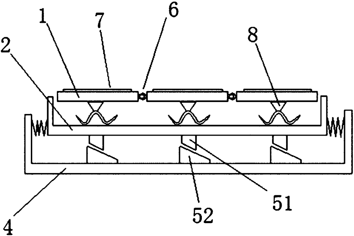 Damping and buffering base