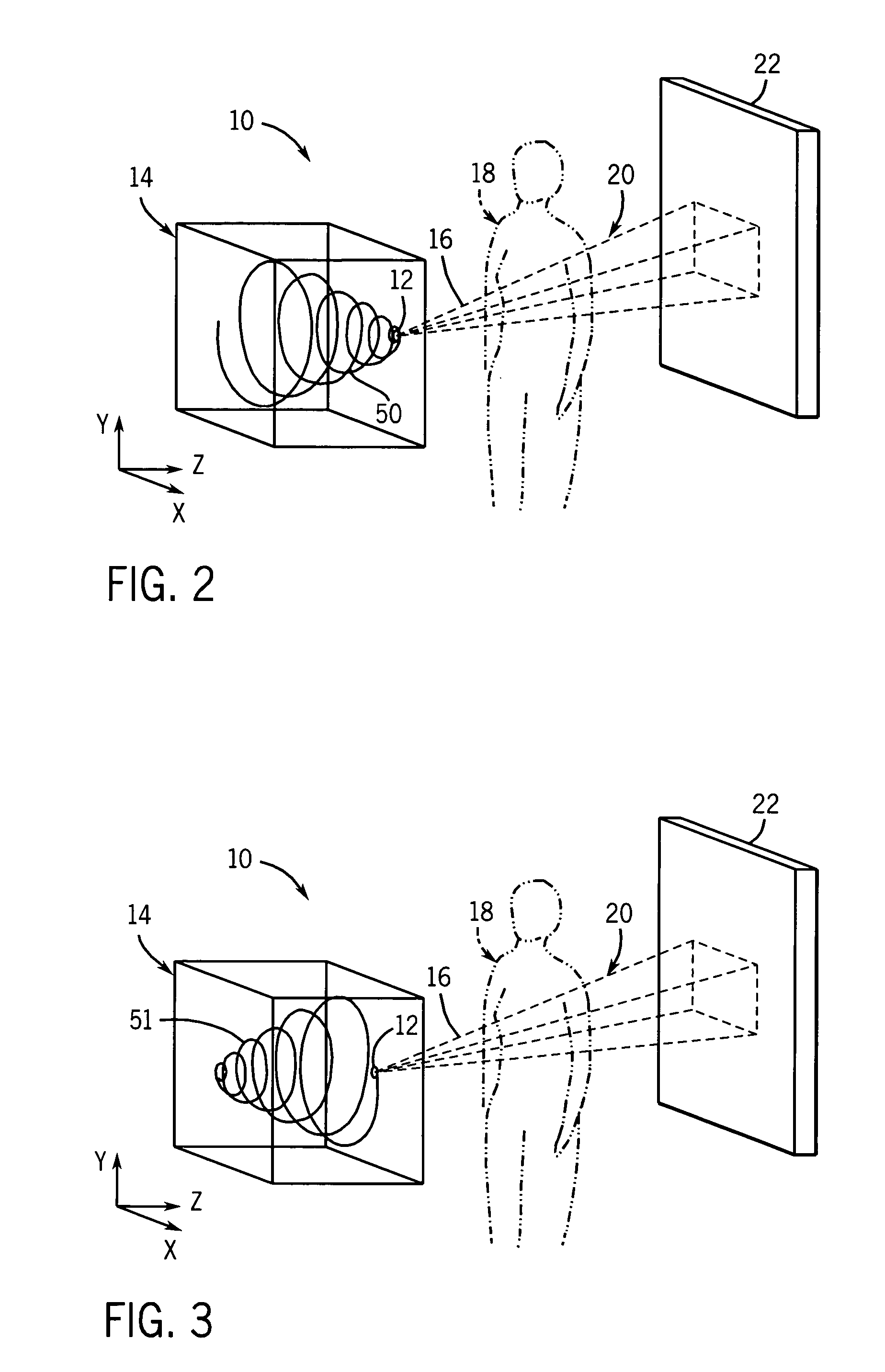 Method and system for imaging a volume using a three-dimensional spiral scan trajectory