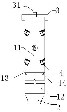 A kind of steel pipe pile with oblique outrigger and its construction method