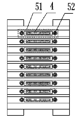 Aerospace single machine on track easy plugging mechanism