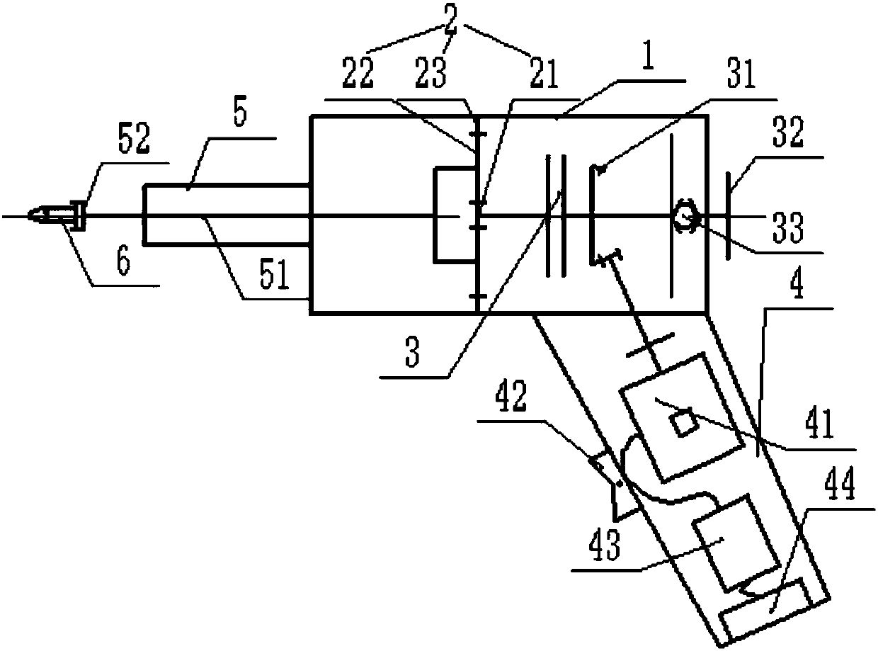 Anti-overload electric screw driver