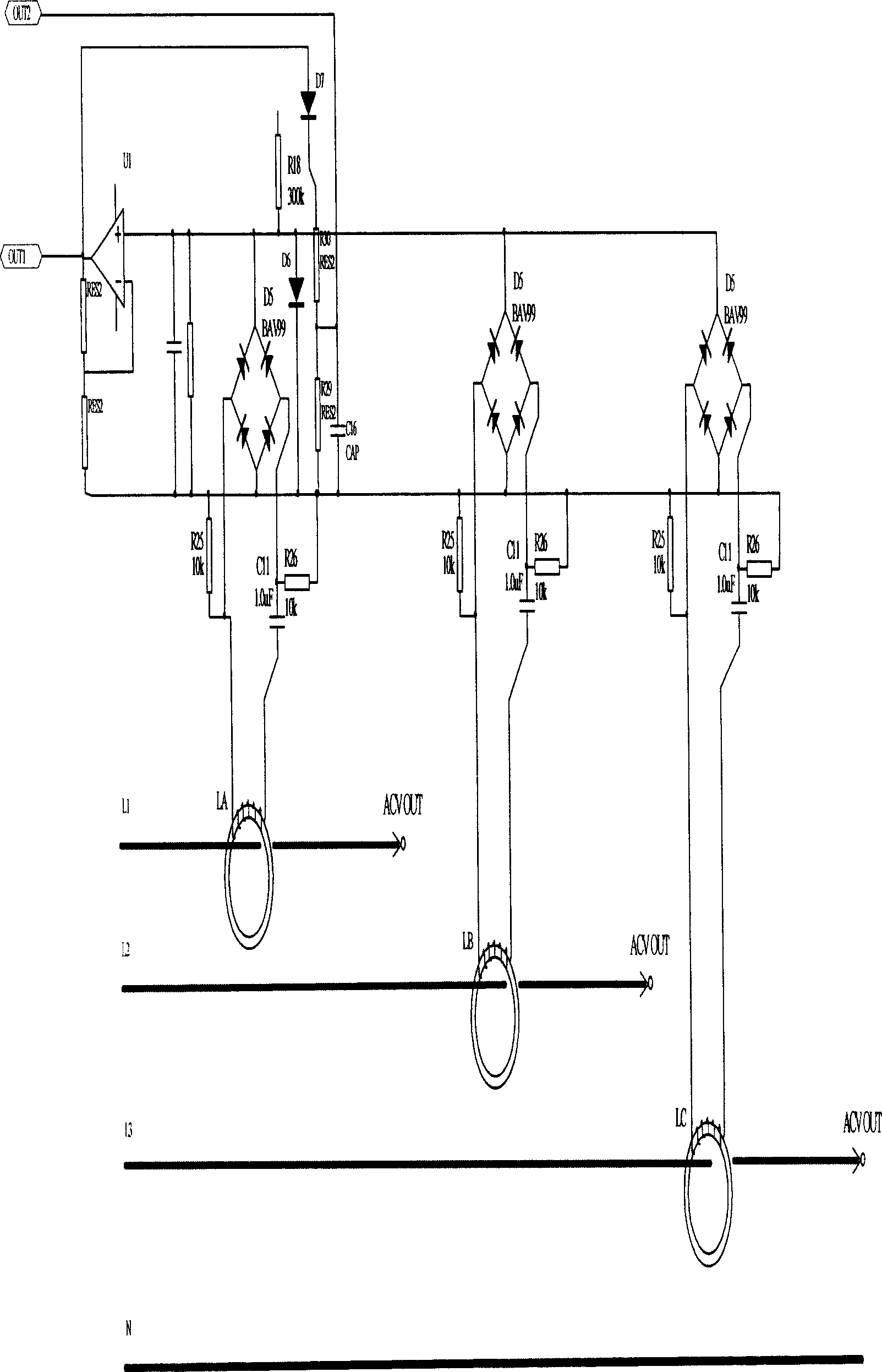 Flashover leakage protector and protection method thereof