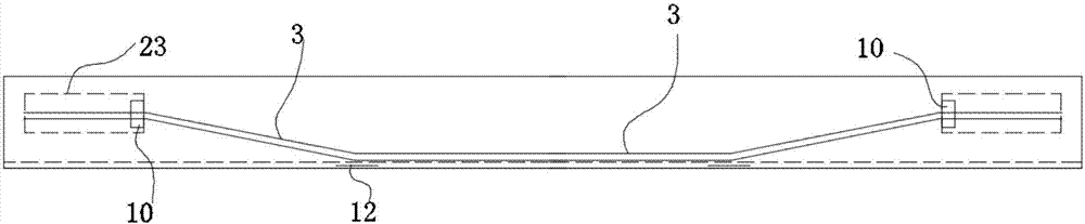 Manufacturing method for prestress small box girder