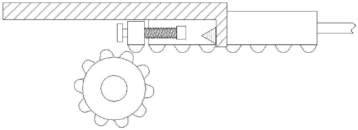 Transmitting equipment for processing roller ball pens, capable of performing automatic fixing and pushing