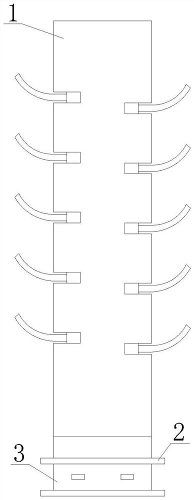 A kind of self-adaptive cultivation frame and cultivation method for cucumber planting