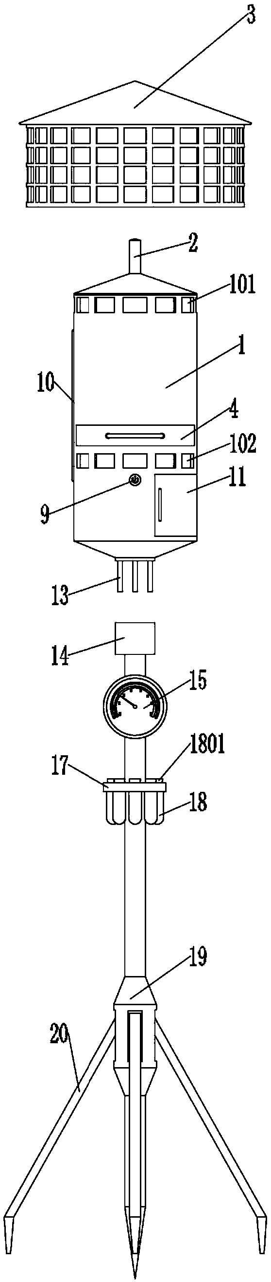 External air monitoring device