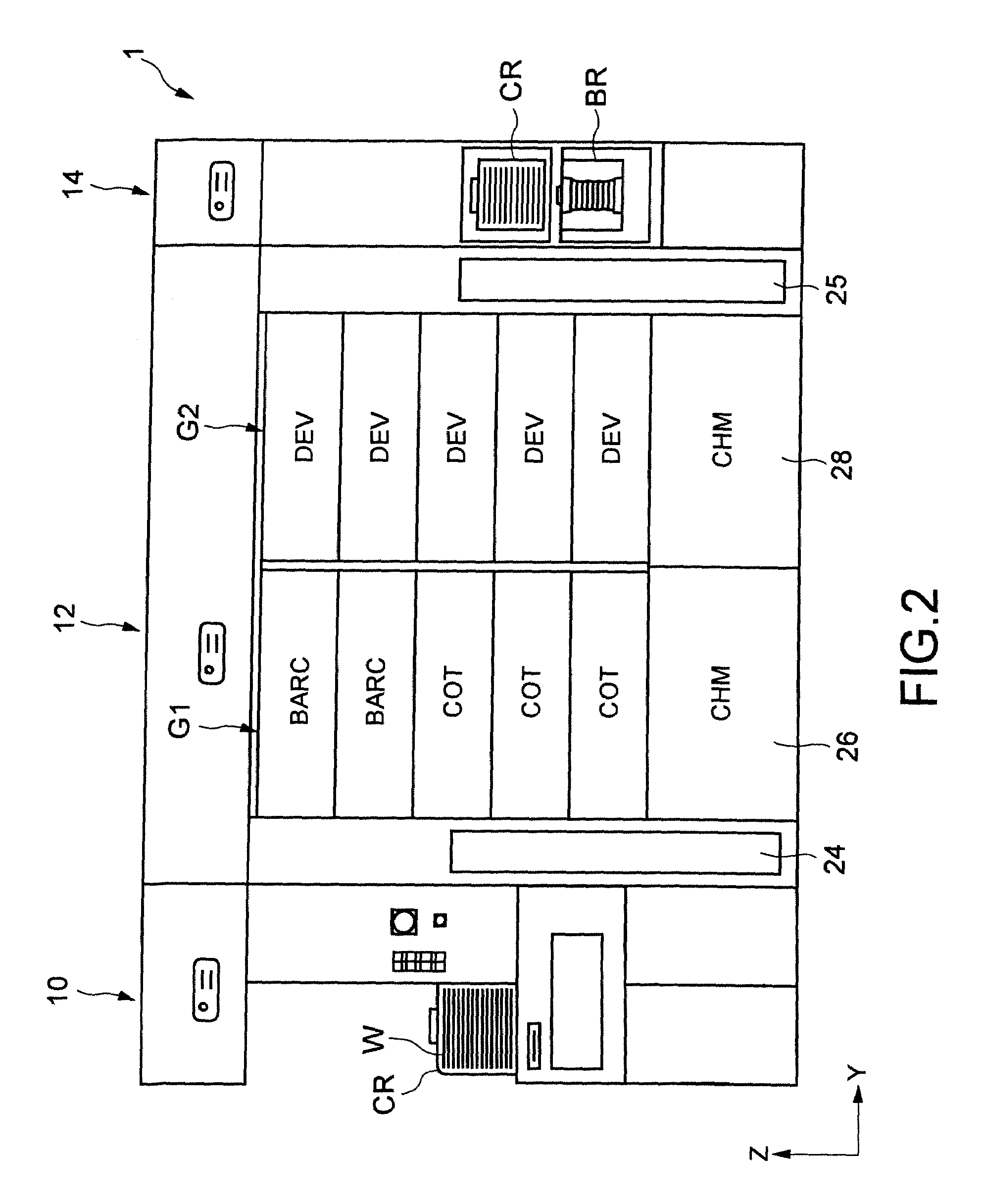 Substrate processing device, substrate processing method, and developing device