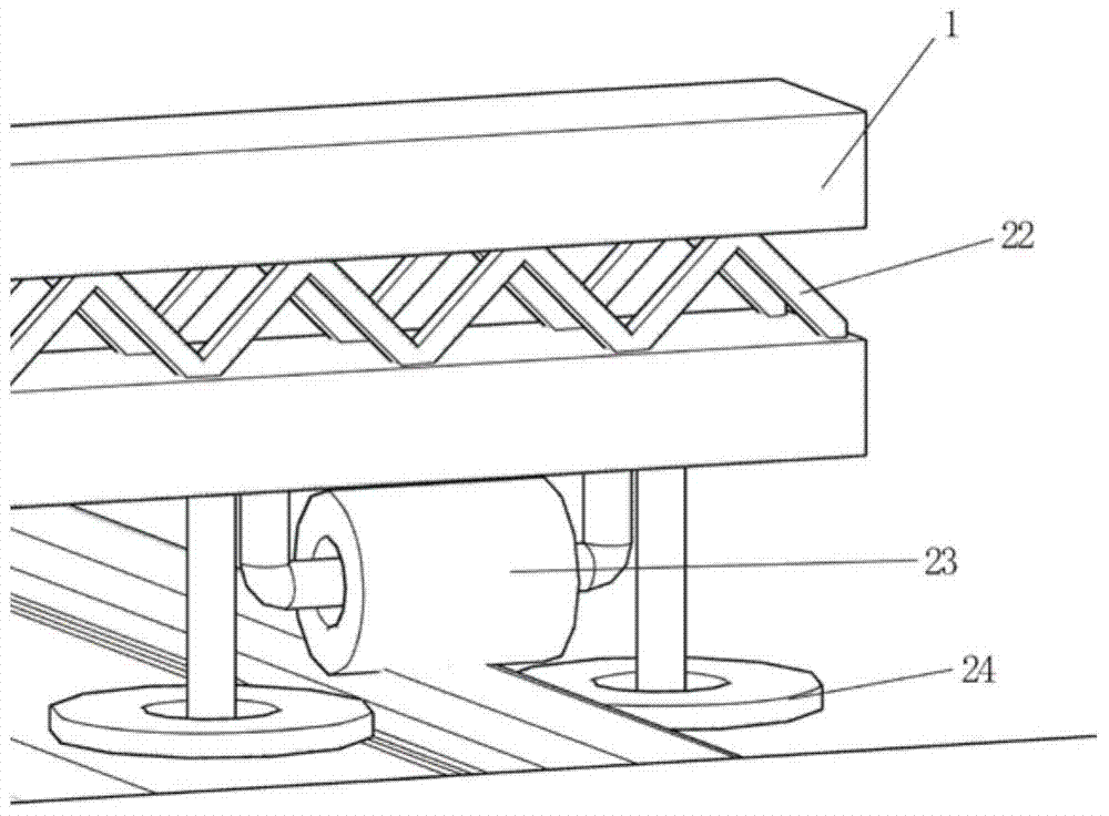 A cage model test platform