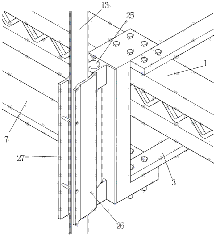 A cage model test platform