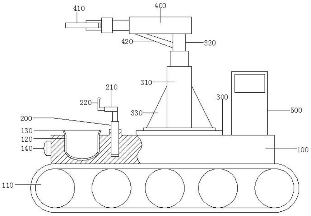 Garden nursery stock transplanting device