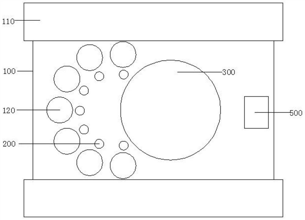 Garden nursery stock transplanting device