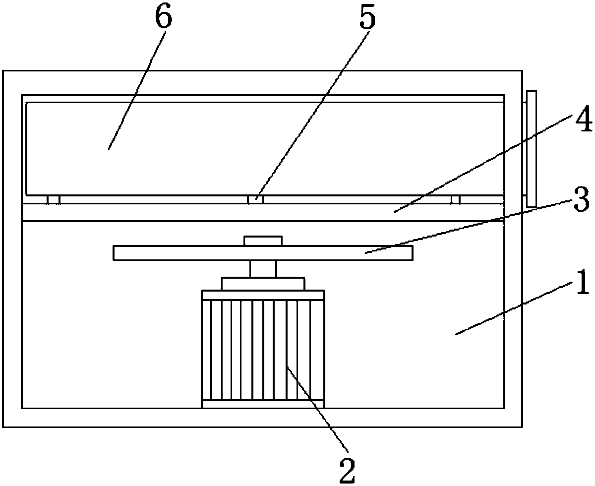 Dust removal device for needle spinning