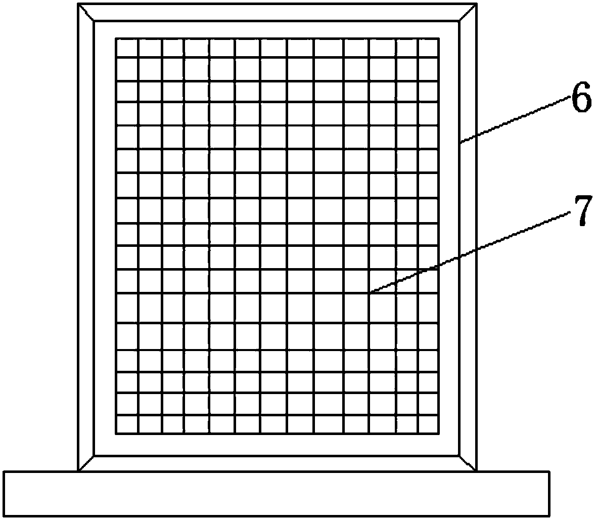 Dust removal device for needle spinning