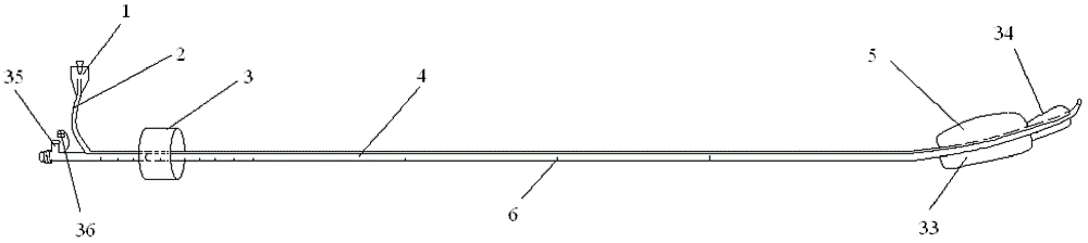 Single-lung breathing protector