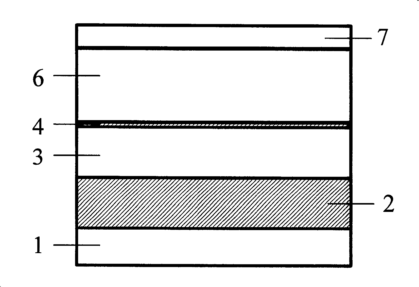 MOS transistor with partial depletion SOI structure and producing method thereof