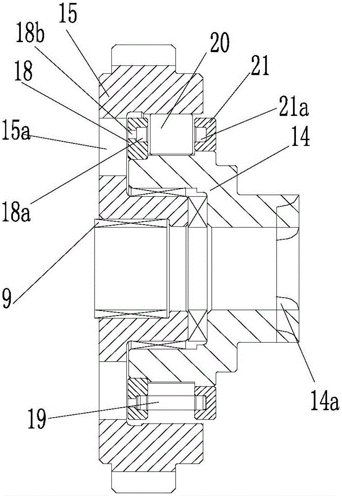 Inner rotor motor wave-shaped friction transmission self-adaption automatic variable speed drive assembly of electric motor car