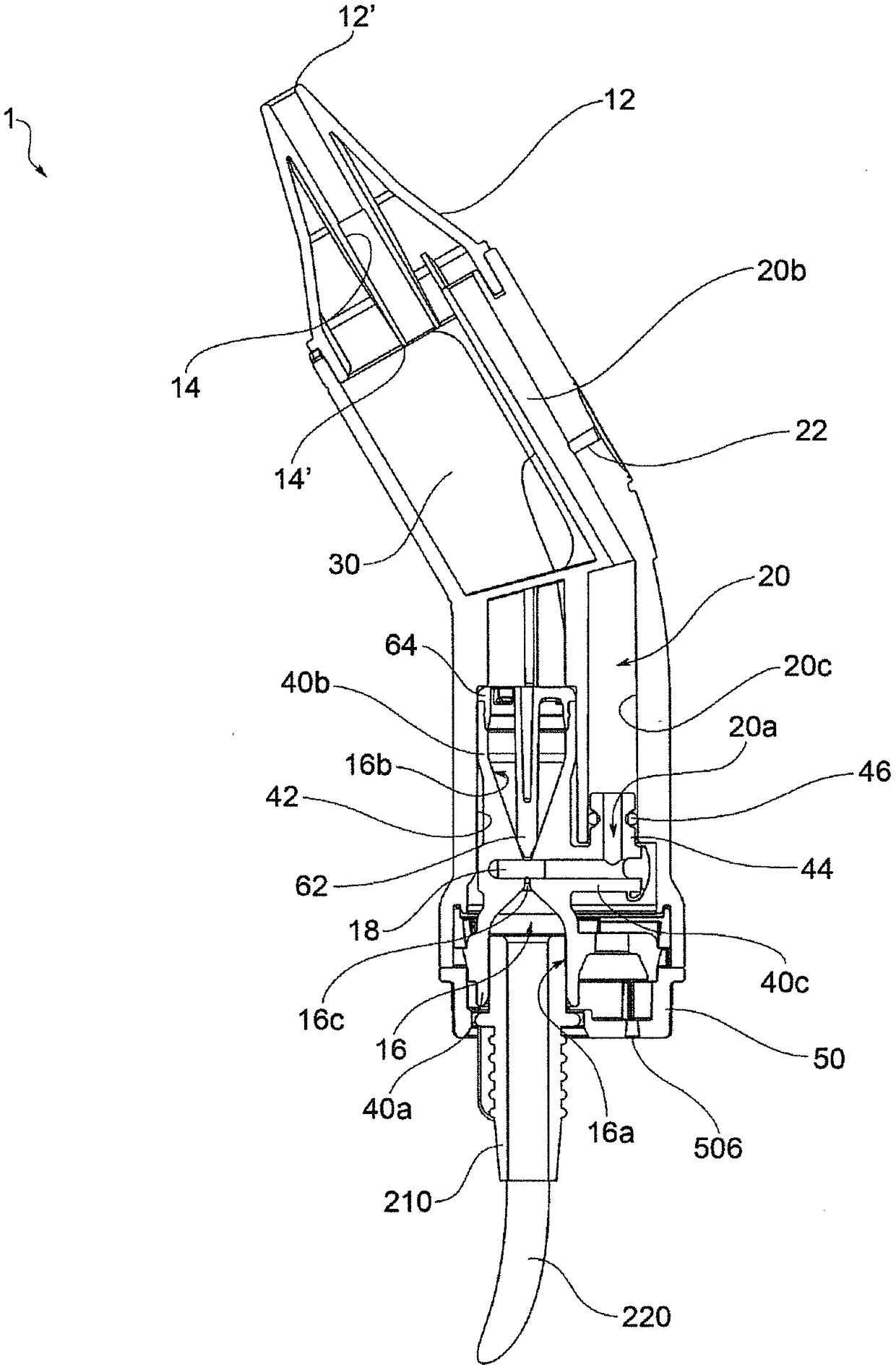 Accessory for nasal aspirator, nasal aspirator and kit thereof