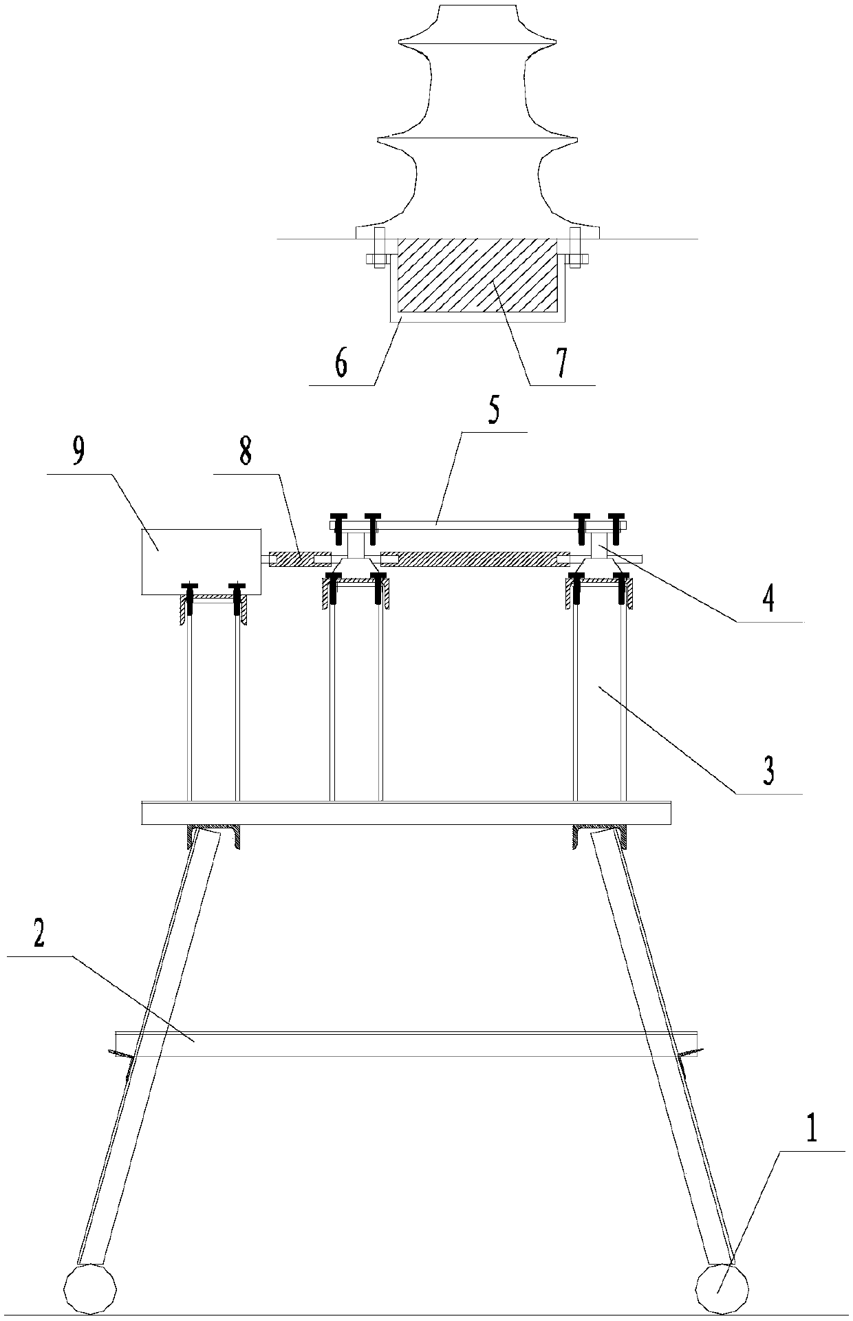 Inverted U-shaped prestressed steel strand anti-slip device and method