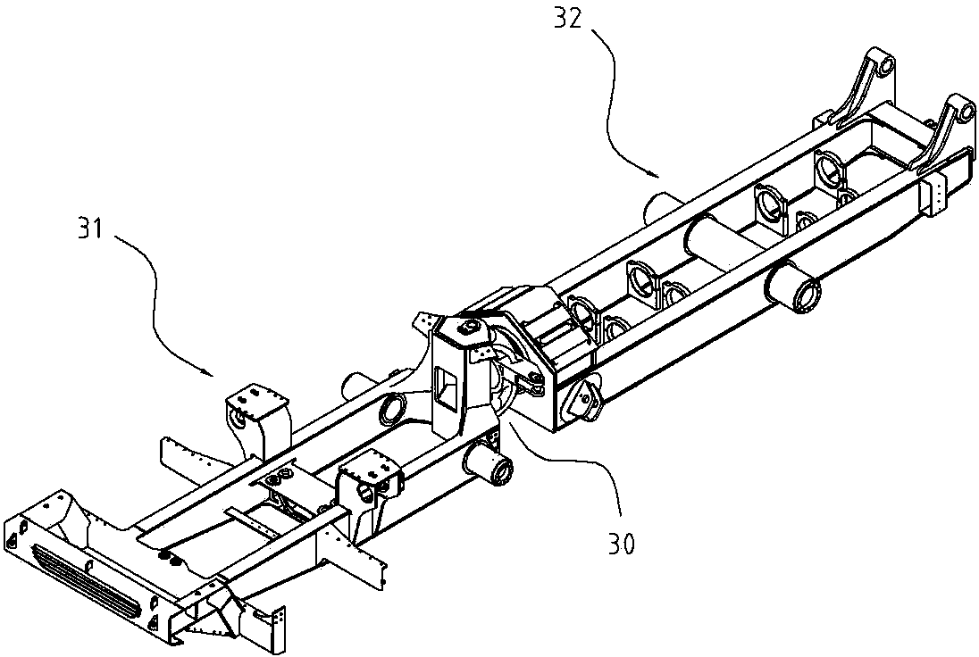 Dumper frame