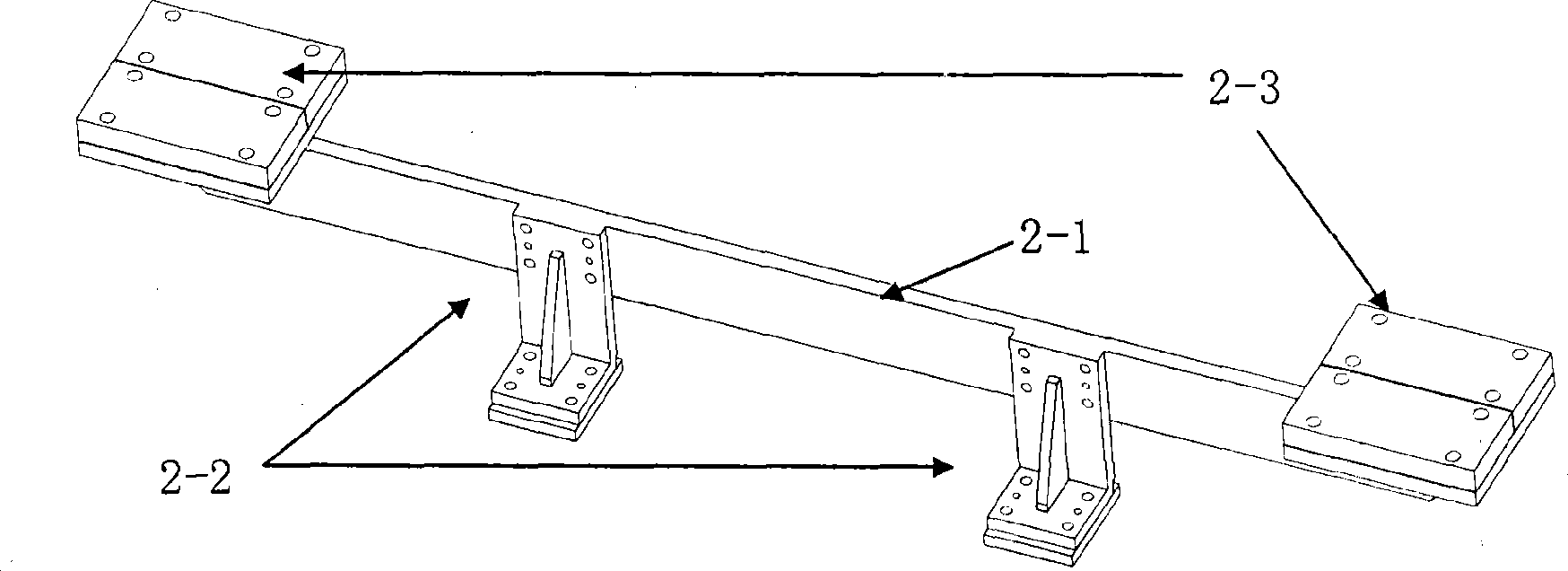 Welding skid for transmitting multiple coachbuilt body