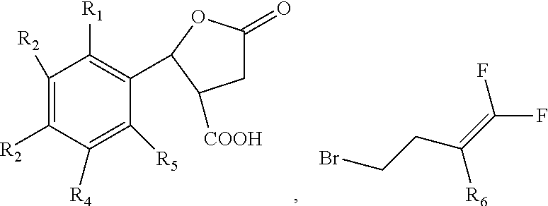 Nematocide containing lactonic ring and preparation method and application thereof