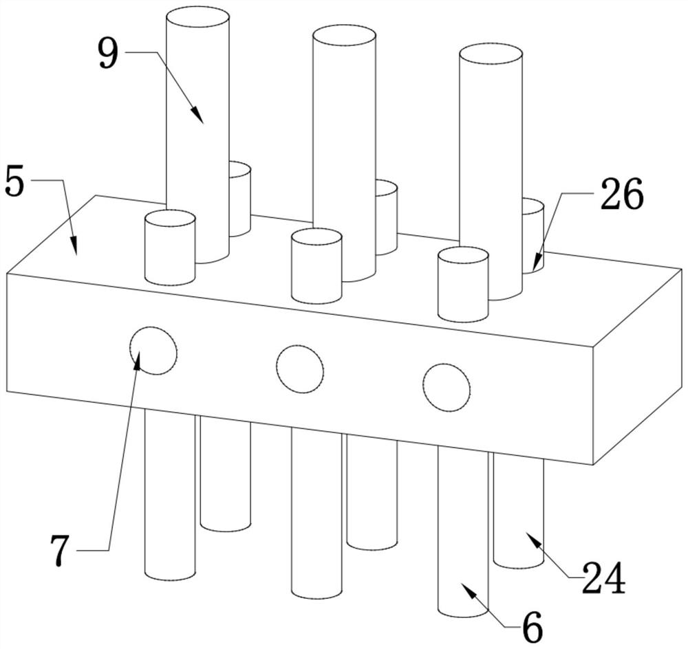 Roadbed reinforcing device for highway bridges