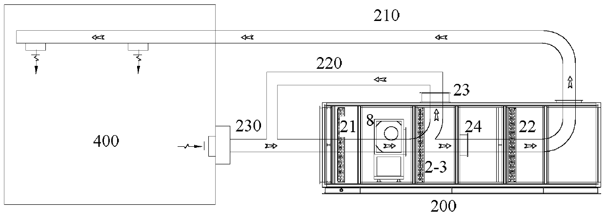 A control method and control device for a variable frequency variable capacity heat pump hot air drying system