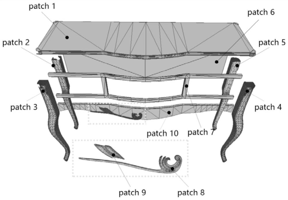 Adaptive Simplification Method of 3D Mesh Model Based on Local Area Features