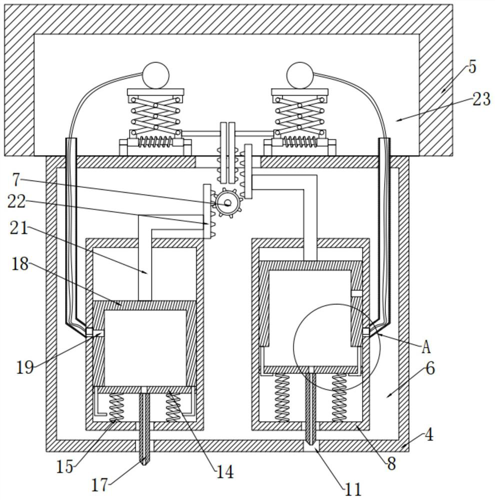 Automatic silk material replacing device for 3D printer and 3D printer with same