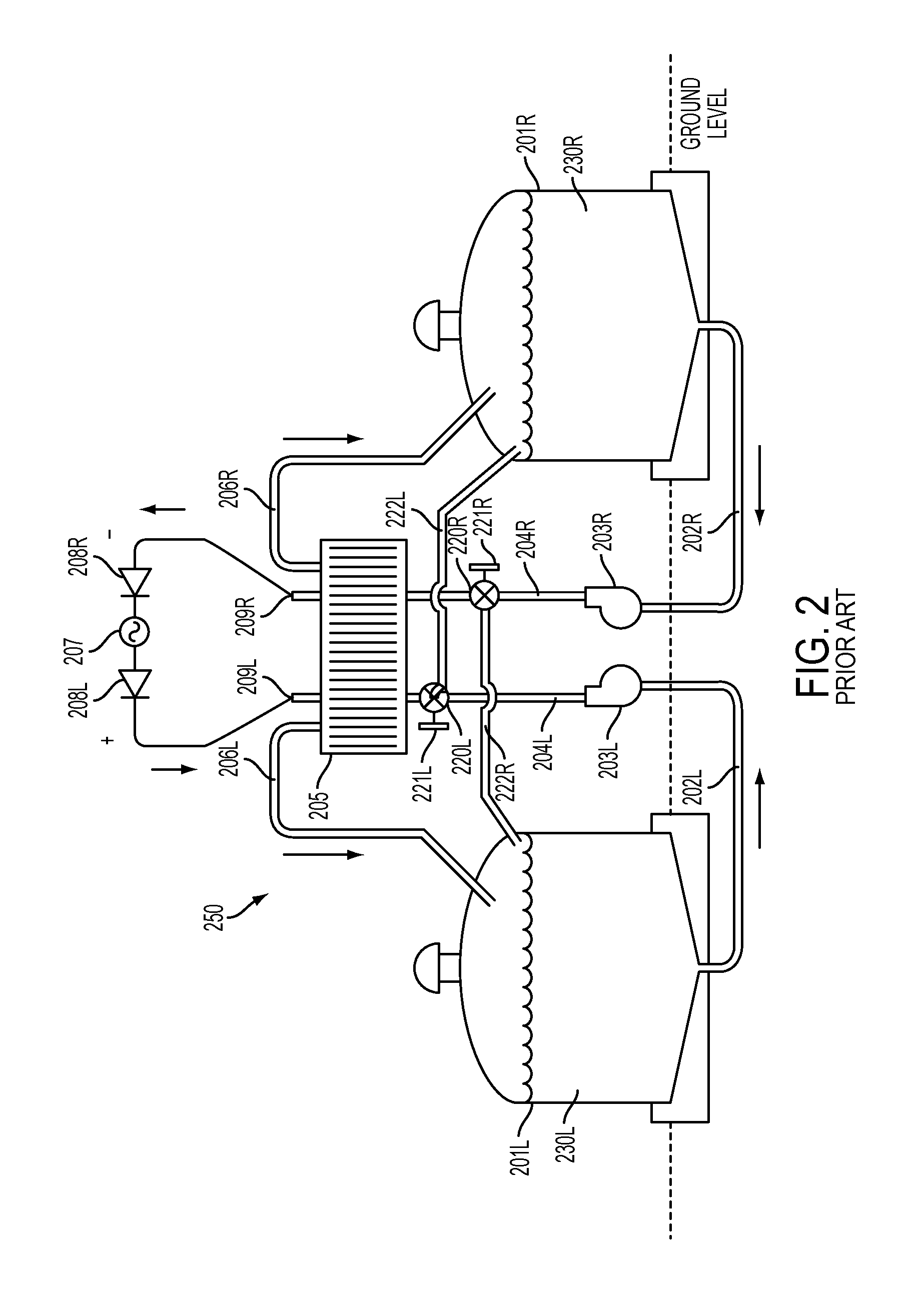 Polarity switching flow battery system and method