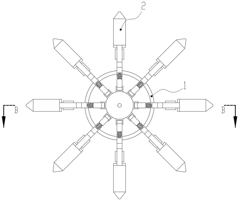 Deflection stress type ship anchor