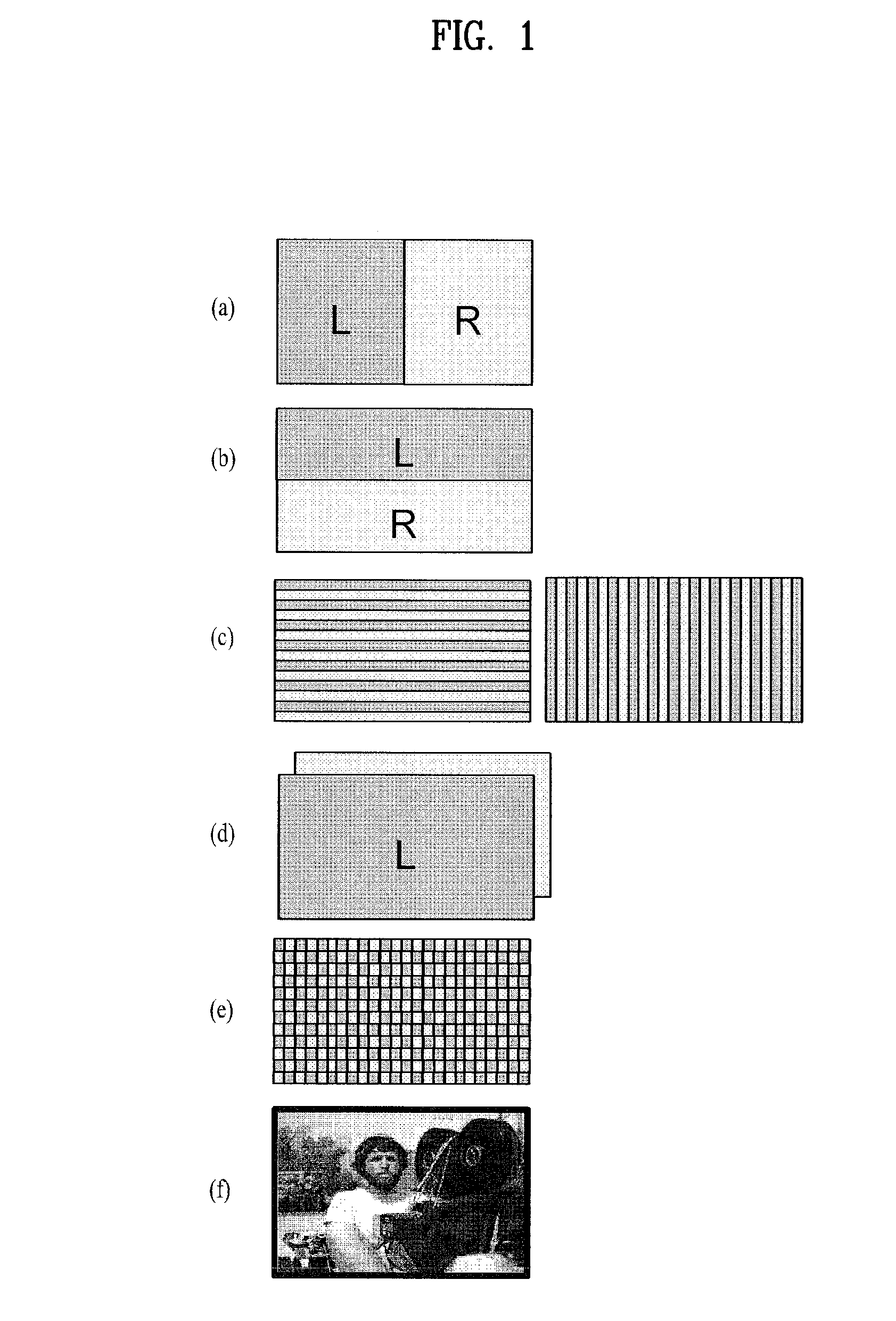 Method of displaying three-dimensional image data and an apparatus of processing three-dimensional image data