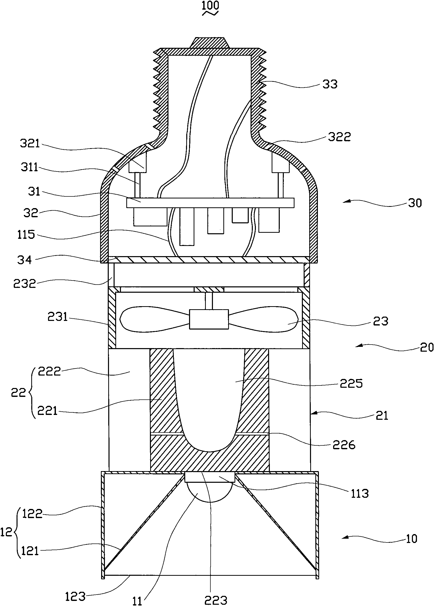 Illuminating device and light engine thereof