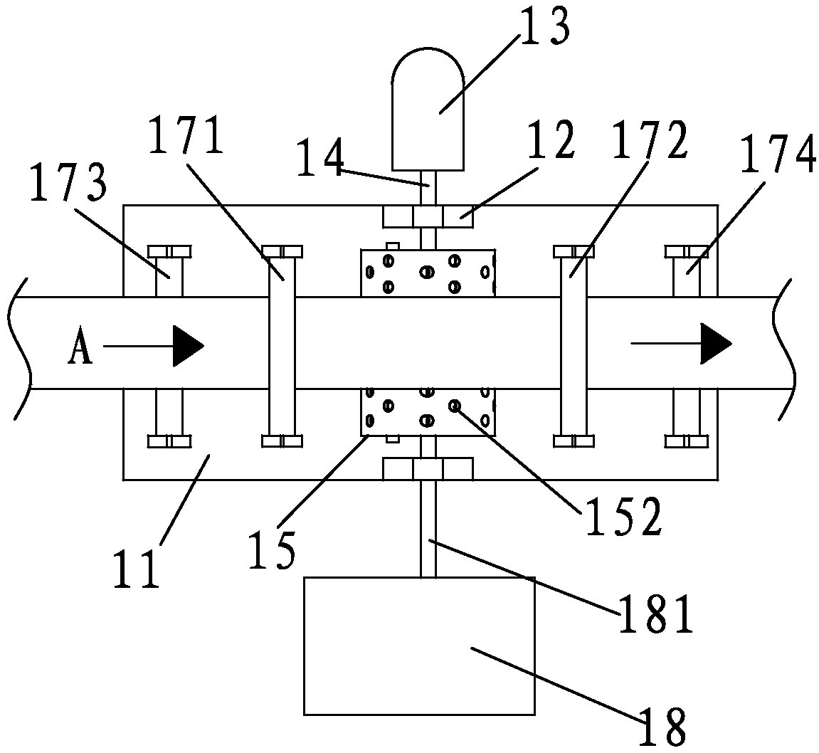 Printing and dyeing technology of efficient and automatic scouring