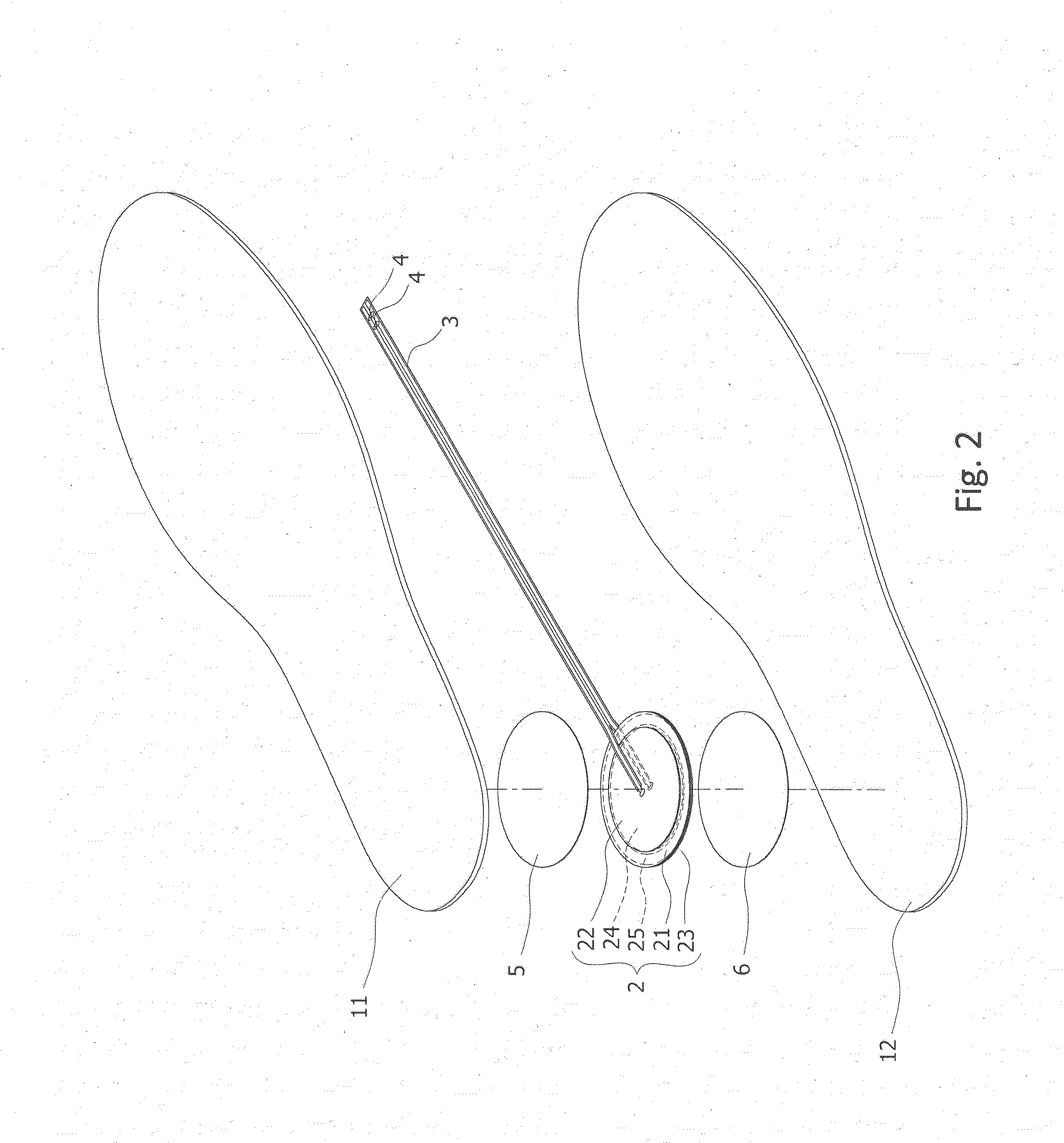 Insole with heat generated by pressing system