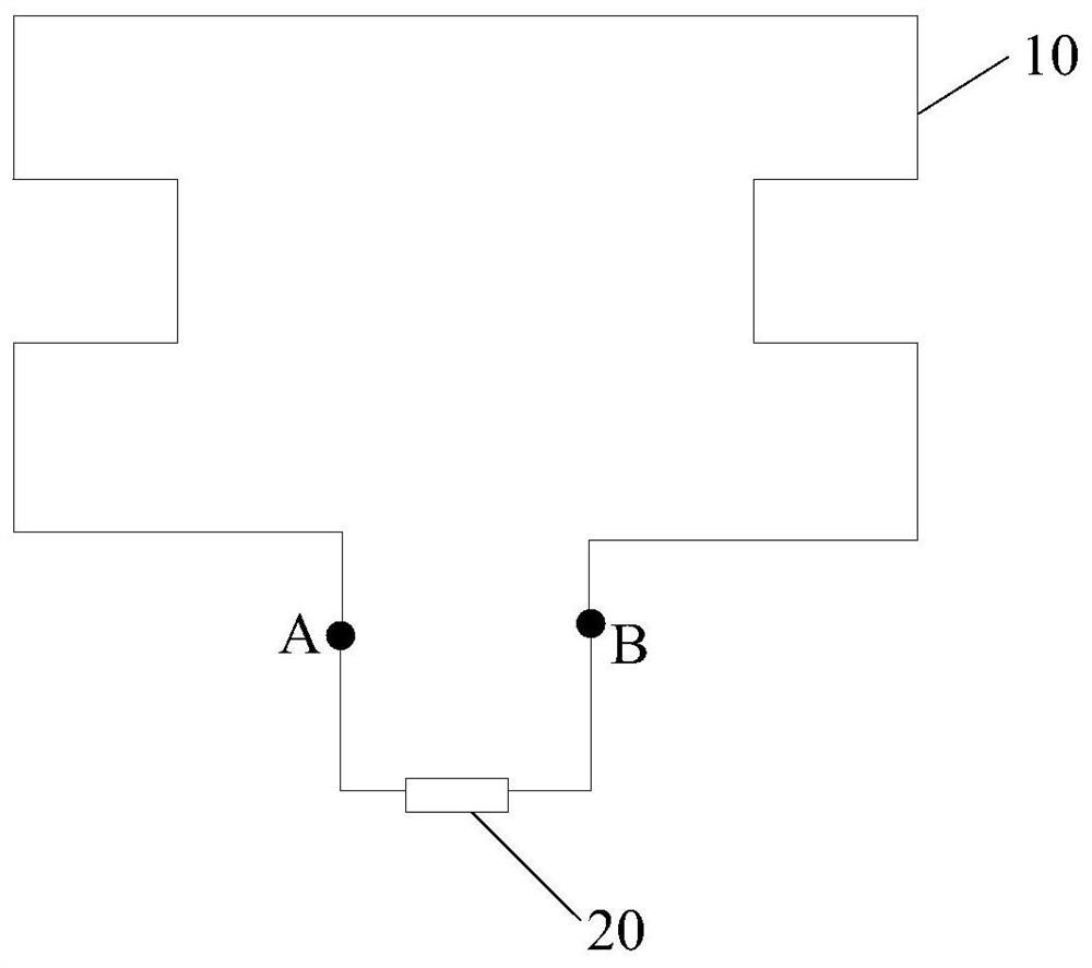 A kind of nfc antenna, connector and electronic equipment