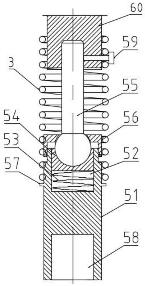 Psychological pressure relief boxing receptor swing part and production assembly equipment