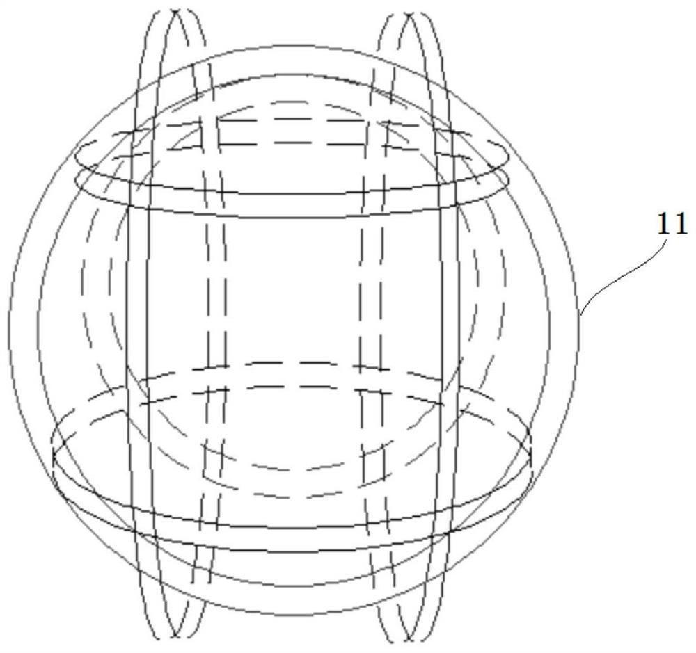 Automatic stirring device for magnetic bead reagent and magnetic bead reagent path planning method