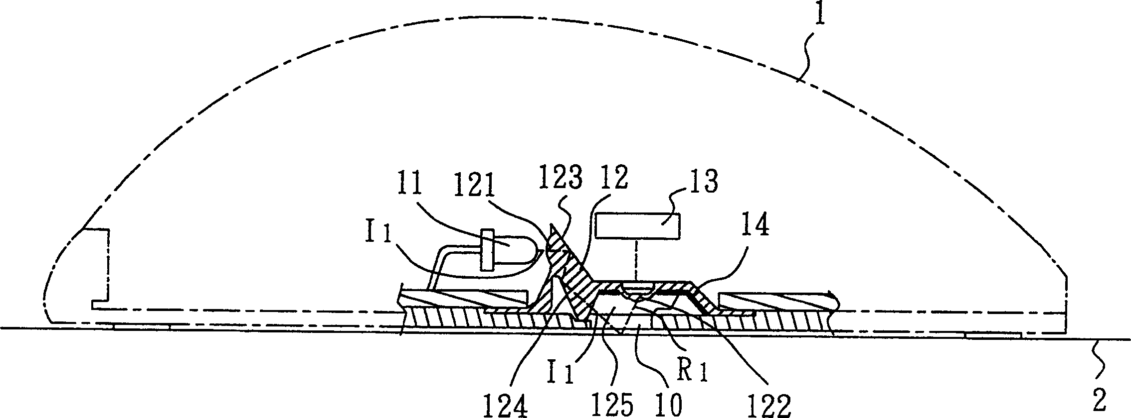 Optical mechanism improvement for optical mouse