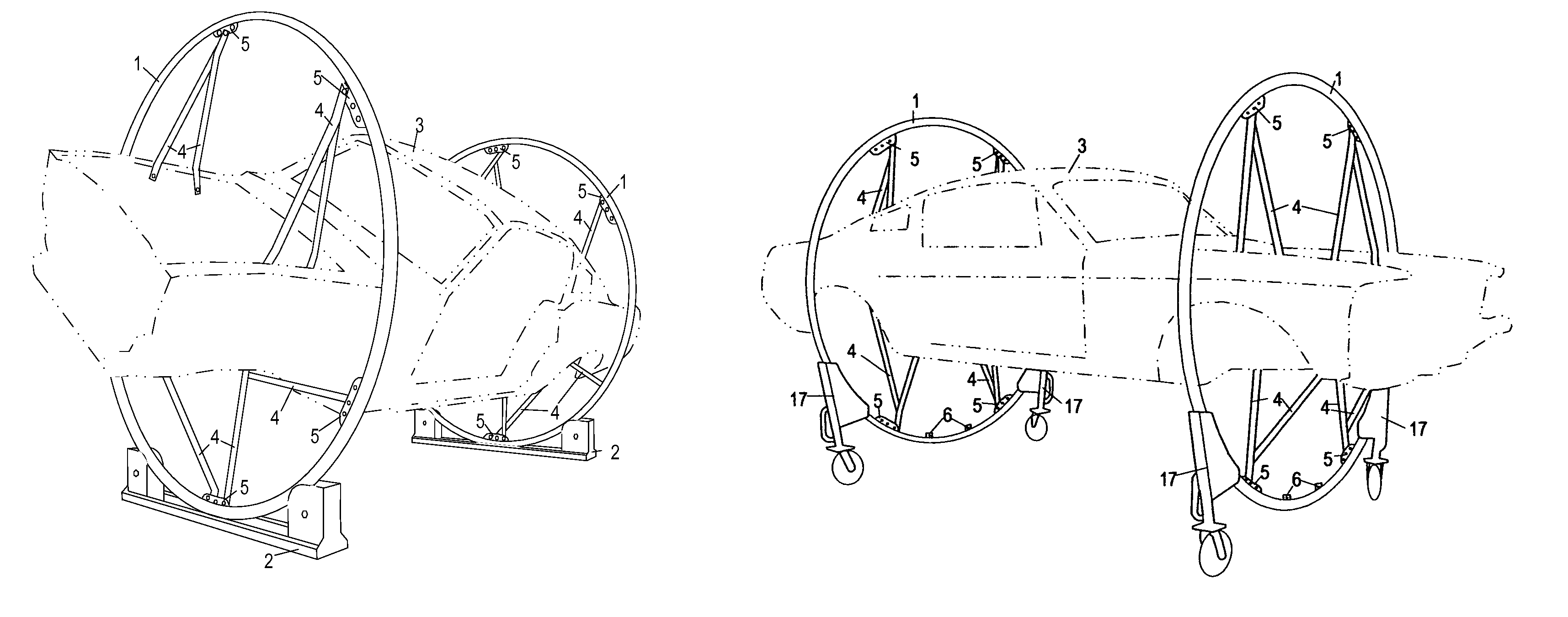 Vehicle body shell rotation apparatus