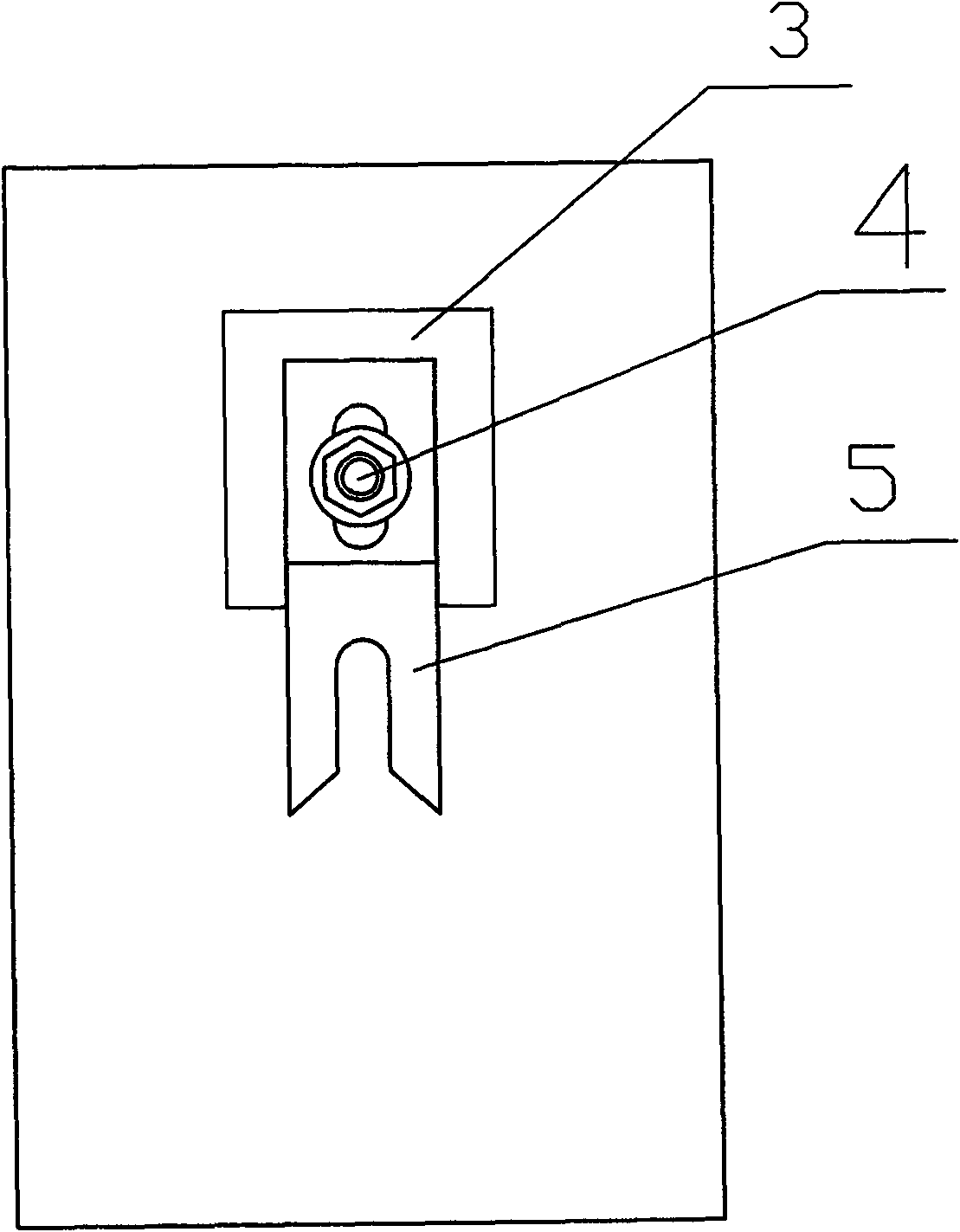 High-strength fireproofing heat-insulating decorative board provided with internal fixed connecting members