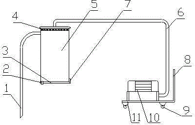 Feeding device for water-absorbent resin semi-finished product