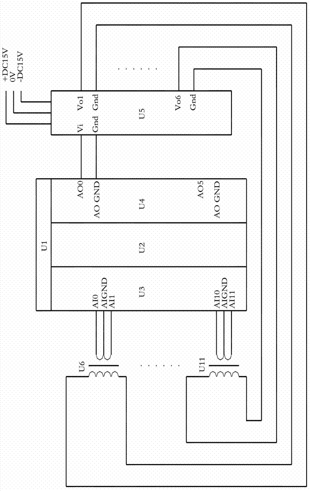 Demodulating device of linear variable differential transformer, and soft demodulating method thereof