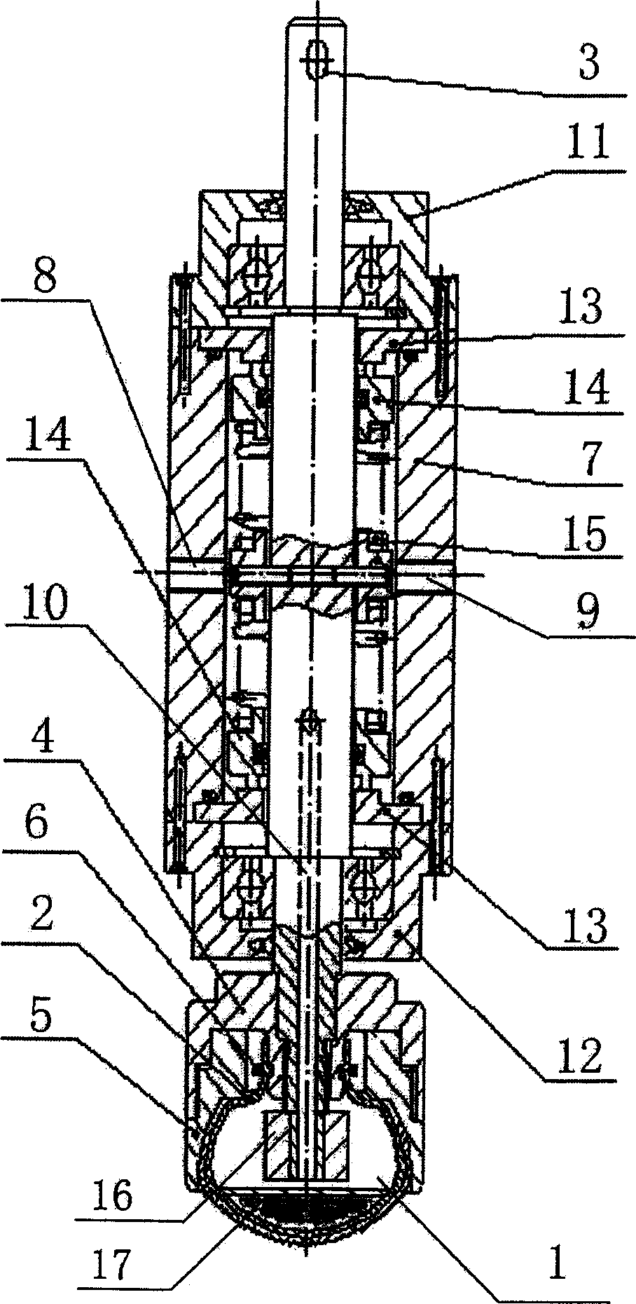 Magnetic rheology type flexible polisher with air bag