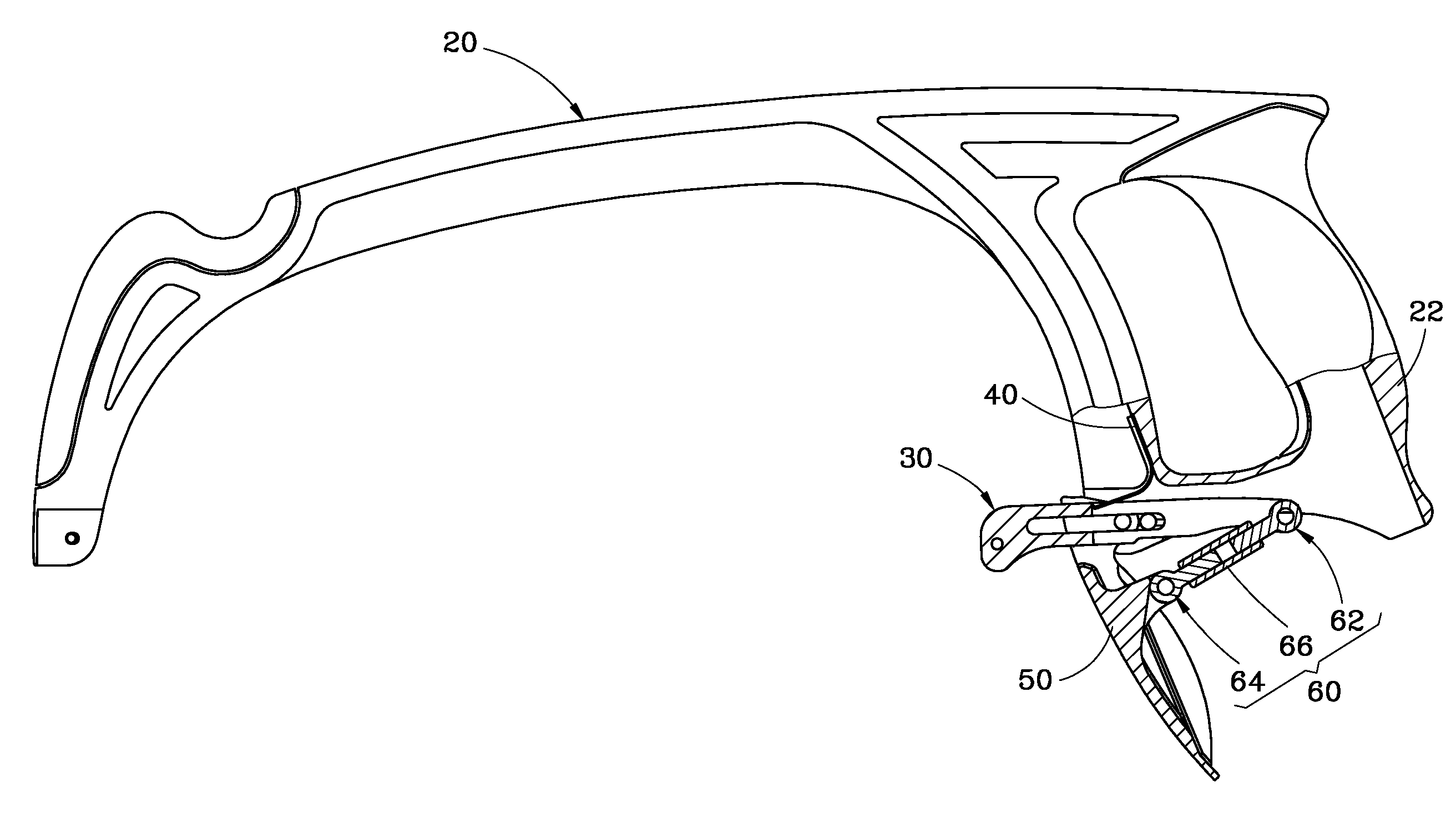 Saw bow for handsaw