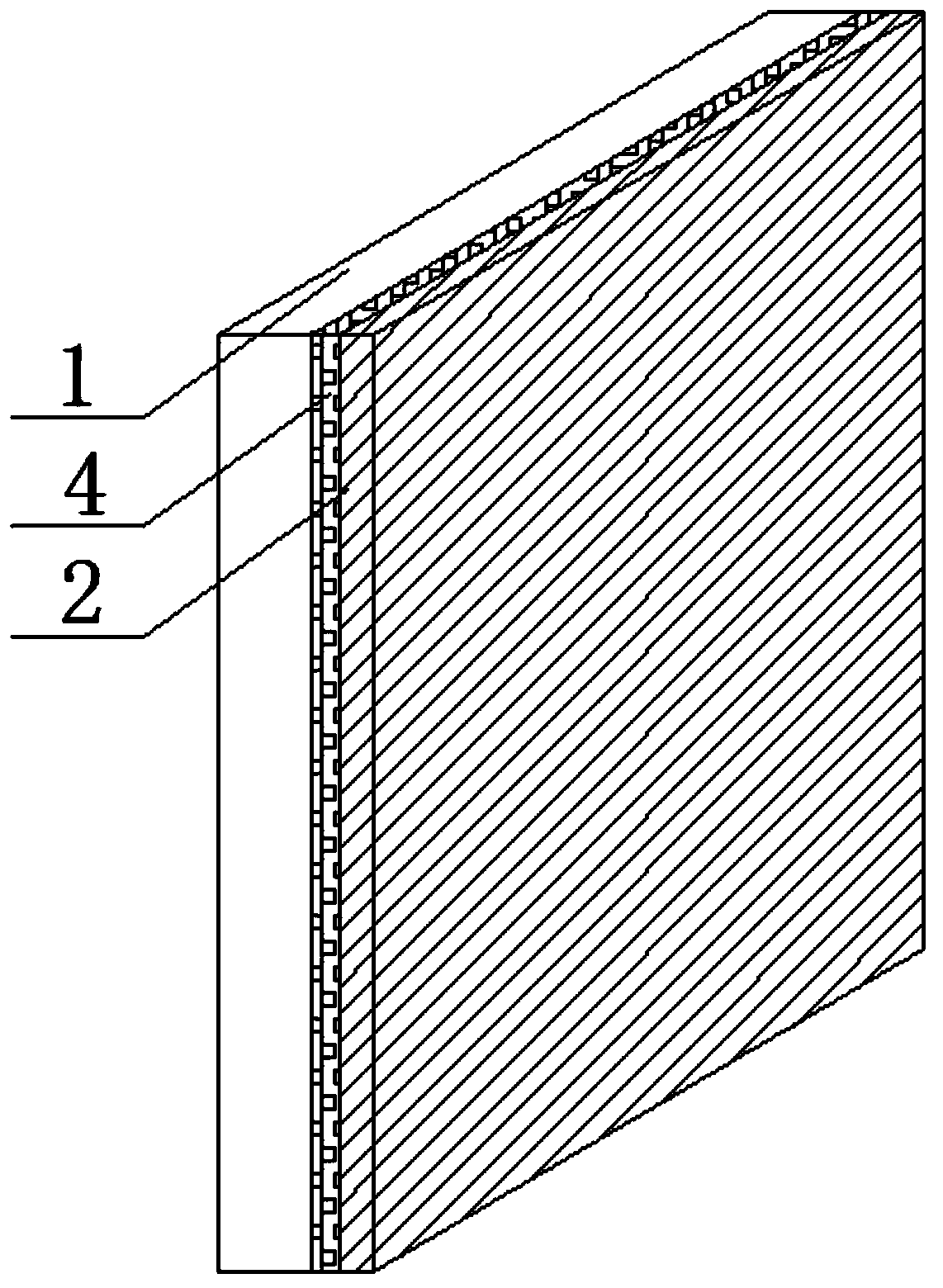 Novel metal film coated decorative sheet and application thereof